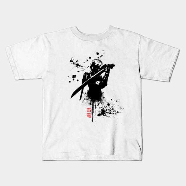 Raiden V2 Kids T-Shirt by Genesis993